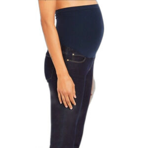 ARTICLES OF SOCIETY SECRET FIT HEATHER FULL PANEL SKINNY MATERNITY JEANS 26 NEW